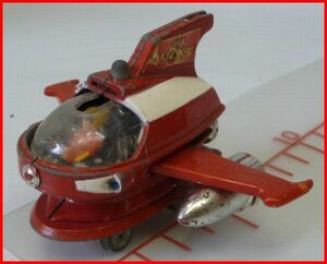  rare * poppy *po pini ka Chogokin # jet pie ruda- number 1 period # red feather 