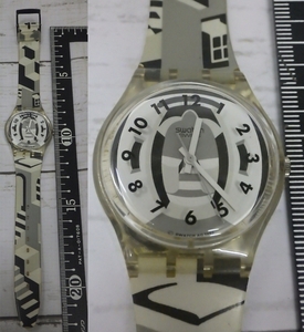 Swatch [перспектива gk169] перспектива ★ Бренд Watch Swatch 1992 Vintage 90 -е годы [только использовали / только для корпуса] Включена