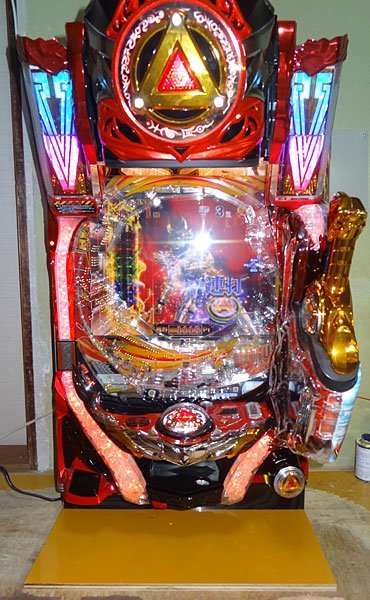 正規通販】 CR暗黒騎士 呀鎧伝 オートプレイ パチンコ実機 家庭電源