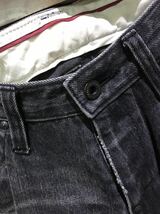 57 factotum ファクトタム　ブラック　デニムパンツ　Black denim 20230127_画像2