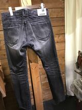 57 factotum ファクトタム　ブラック　デニムパンツ　Black denim 20230127_画像4