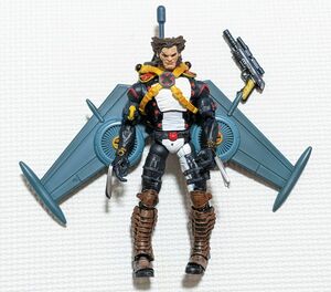 トイビズ x-men エアストライク ウルヴァリン クラシックシリーズ toybiz x-メン フィギュア　スーパーポーザブル