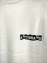 XXL【限定】-「ANTIBRAND」ヘビーWトレーナー10z/wht-D_画像7