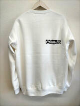 XXL【限定】-「ANTIBRAND」ヘビーWトレーナー10z/wht-D_画像6