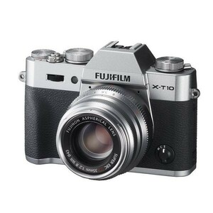 中古 １年保証 美品 FUJIFILM X-T10 35mm F2 レンズキット シルバー