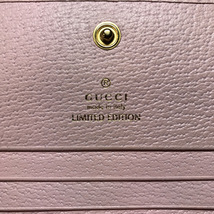 ★人気ブランド★ ★最終値下げ★ ★ブランド品★ GUCCI グッチ ミニウォレット LIMITED EDITION 花柄 GG ピンク_画像7