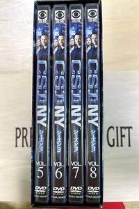『CSI：NY』シーズン3 DVD BOX Ⅱ[ Vol.5～Vol.8 ]（12話収録) 全4枚組★ジェリー・ブラッカイマー製作総指揮/ゲーリー・シニーズ