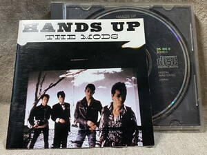 THE MODS - HANDS UP 35・8H-8 CSR刻印 国内初版 税表記なし3500円盤 廃盤 レア盤