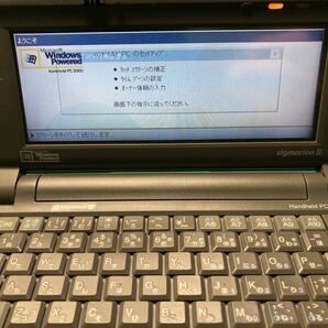 NEC Sigmarion II WindowsCE 3台まとめ 起動しました NTT DoCoMo シグマリオン2の画像8