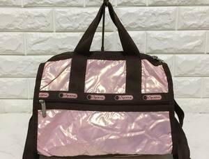 no11517 LeSportsac レスポートサック ナイロン 2way ショルダー トート バッグ