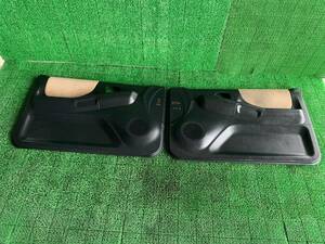 * prompt decision price * Mitsubishi Pajero Mini H56A H51A door trim 2 pieces set trim trim front left right trim panel driver`s seat passenger's seat 