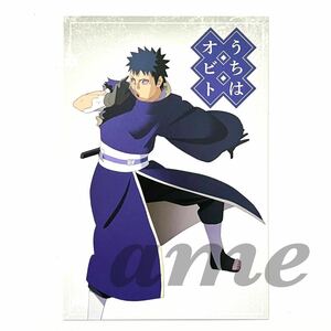 《NARUTO》うちはオビト 暁 ナルト NARUTO THE gallery ギャラリー ナルト展 グッズ 公式 ポストカード 1枚 公式 ジャンプ マンガ