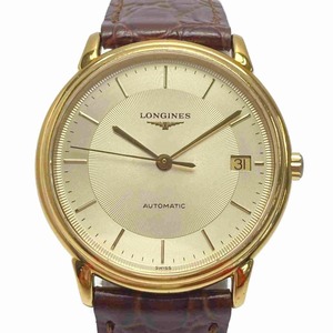 ** LONGINES Longines Grand Classic L4.678.2 Gold self-winding watch men's wristwatch a little scratch . dirt equipped 