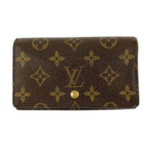 ▽▽ LOUIS VUITTON ルイヴィトン ポルトモネ ビエ トレゾール　二つ折り財布 M61730 やや傷や汚れあり