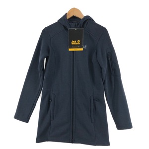 〇〇 Jack Wolfskin ジャックウルフスキン レディース パーカー カリブパーカー サイズS ネイビー やや傷や汚れあり