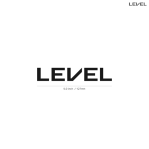 【LEVEL】レベル★03★ダイカットステッカー★切抜きステッカー★5.0インチ★12.7cm