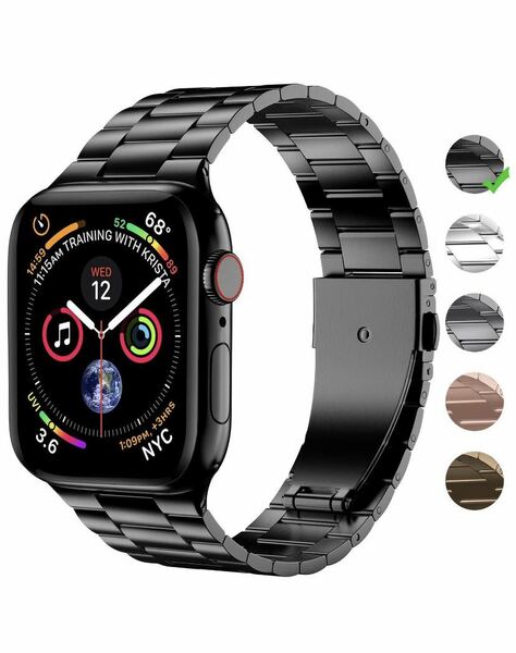 コンパチブルApple Watch バンド アップグレードバージョン ステンレス