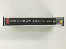 ■□O817 LAUGHIN‘NOSE ラフィン・ノーズ LIVE BLACK BOX ライブ ブラック ボックス カセットテープ□■_画像3