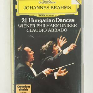■□O963 高性能CrO2テープ ブラームス/21のハンガリー舞曲集 アバト指揮 カセットテープ□■の画像1