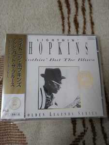 【新品・未開封／ドイツ直輸入盤】☆ライトニン・ホプキンズ　Lightnin'Hopkins／ナシン・バット・ザ・ブルース☆★CD多数セール中