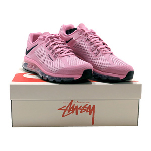 NIKE ナイキ x STUSSY ステューシー AIR MAX 2013/STUSSY DR2601 600 エアマックス2013 ピンク スニーカー シューズ YX