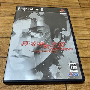 PS2ソフト★真・女神転生III★ノクターン★マニアクス★説明書付き★かなり美品★送料230円