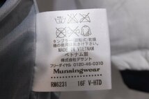 Munsingwear 長袖2WAYウインドブレーカー RM6231 サイズM ホワイト トップス メンズ_画像4