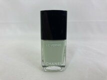 CHANEL シャネル　ヴェルニ ロング トゥニュ 935 シーシーグリーン　試し塗りのみ　残り９割ほど_画像1