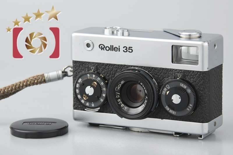 中古】Rollei ローライ 35 シルバー コンパクトフィルムカメラ