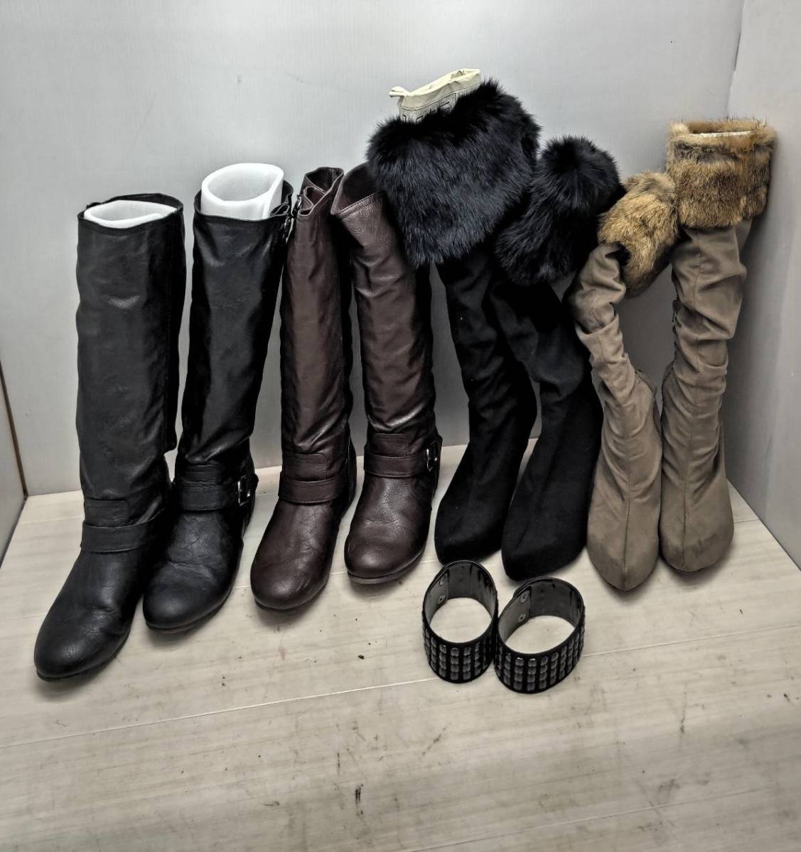 ヤフオク! -ラビットファーブーツ(ロングブーツ)の中古品・新品・未 ...