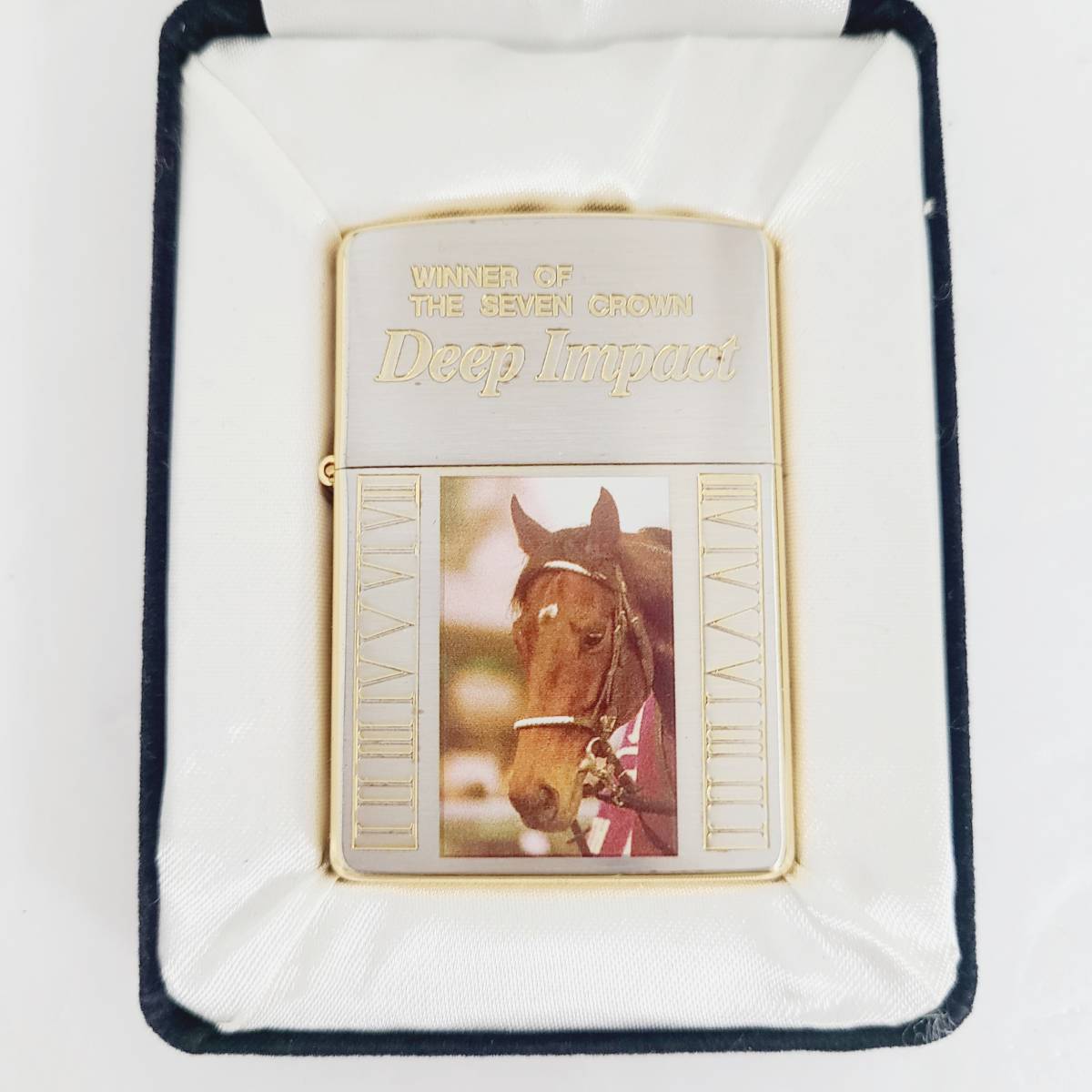 ポイント2倍 zippo ジッポー ディープインパクト 競馬 JRA 2005年製