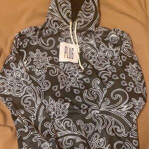 vision カモフラパーカー L ブラック