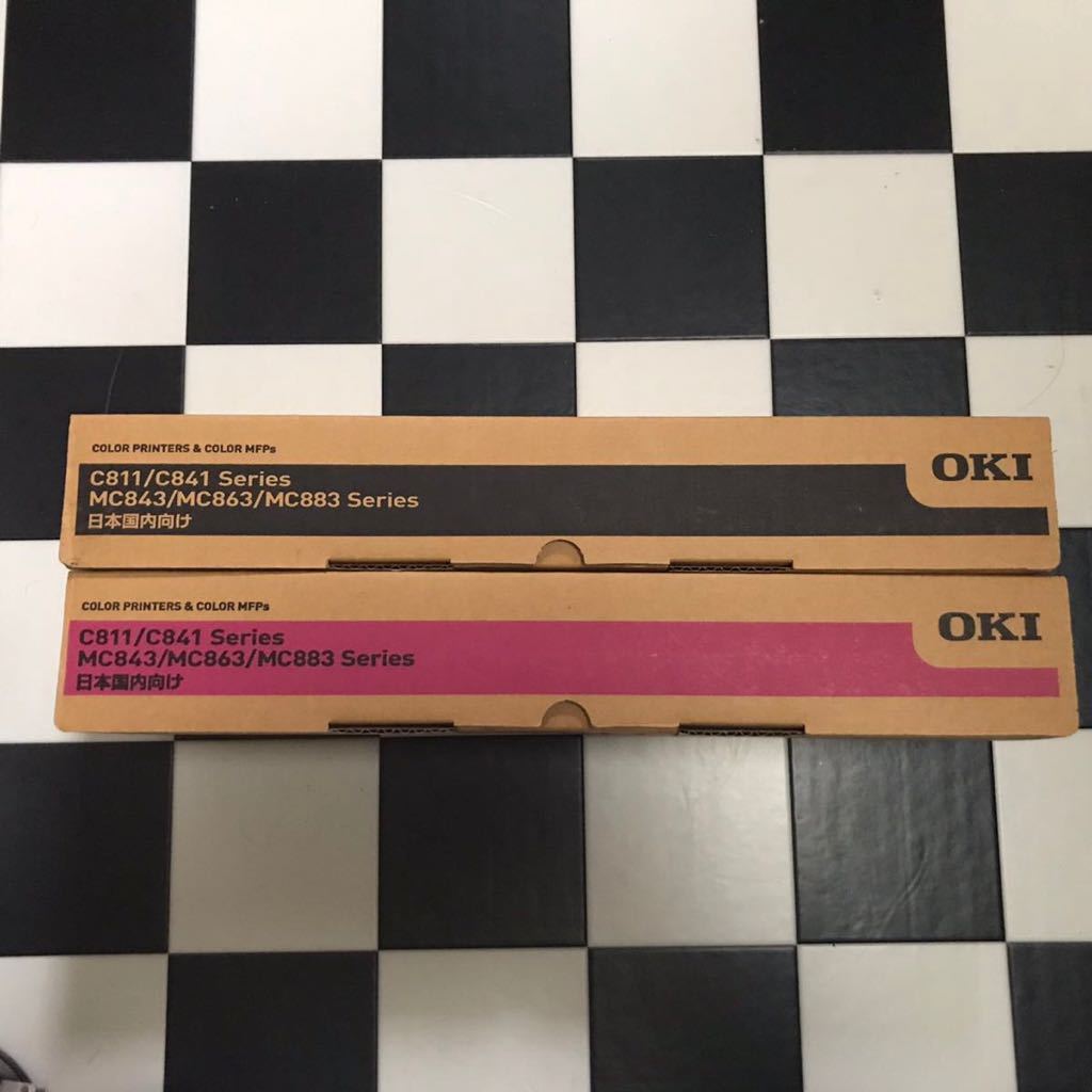 OKI トナー MC863 シアン イエロー マゼンタ