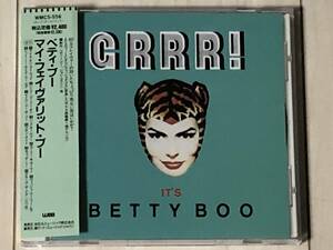 Betty Boo ベティ・ブー / Grrr! It's Betty Boo マイ・フェイヴァリット・ブー ☆ 帯付き日本盤、WMC5-556