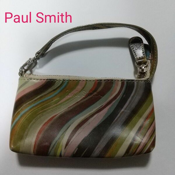 Paul Smith ポールスミス 小銭入れ 兼用 ポーチ ミニ小物入れ 財布