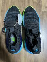 【新品未使用未着用タグ付き】adidas Trae Young 2.0 Core Black/Team Solar Green サイズ:US8.5 26.5㎝_画像6