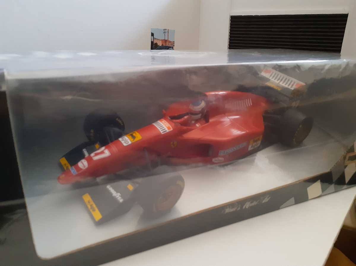 1/18 ミニカー フェラーリ 412 T1 ジャン・アレジ PAUL'S MODEL ART製