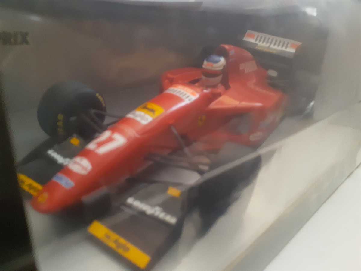1/18 ミニカー フェラーリ 412 T1 ジャン・アレジ PAUL'S MODEL ART製