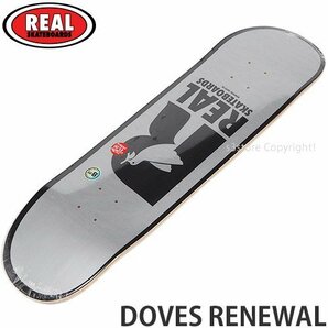 1円～ REAL DOVES RENEWAL 8.25 リアル ダヴズ リニューアル スケートボード スケボー ストリート デッキ [同梱不可]の画像1