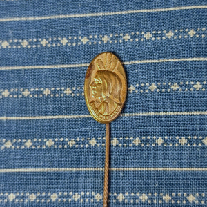  Indian head [ROUND OAK STOVES]1910s Stick Pin stick pin laperu Vintage Ad ba Thai Gin gneitib Navajo 20s30s