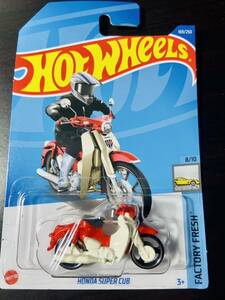 ホットウィール Hot Wheels HONDA SUPER CUB レッド ホンダ スーパーカブ FACTORY FRESH