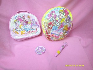 ■ トロピカルージュプリキュア グッズ■ ミニバッグ ■ クッション ■ 缶バッジ ■ 光るボールペン ■