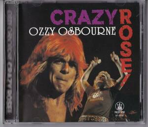 OZZY OSBOURNE / CRAZY ROSE! 1981 NEPTUNEoji-* oz bo-nRandy Rhoads Black Sabbath Landy * rose черный * The автобус 