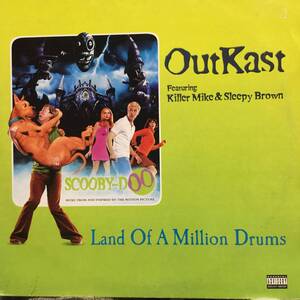 Land Of A Million Drums(輸入盤)/OutKast Feat.Killer Mike＆Sleepy Brown(12インチシングル)アウトキャスト、SCooby-Doo実写映画版主題歌