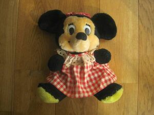  postage included woruto Disney production Minnie Mouse Korea made Showa Retro that time thing rare 