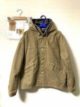 【即決】新品未使用 20AW Sサイズ テンダーロイン DUCK HOODED JKT ダック ジャケット デニム ブランケット_画像1