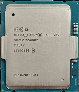 Intel Xeon E7-8890 v3 SR21V 18C 2.5GHz 45MB 165W LGA2011-1 DDR3-1600