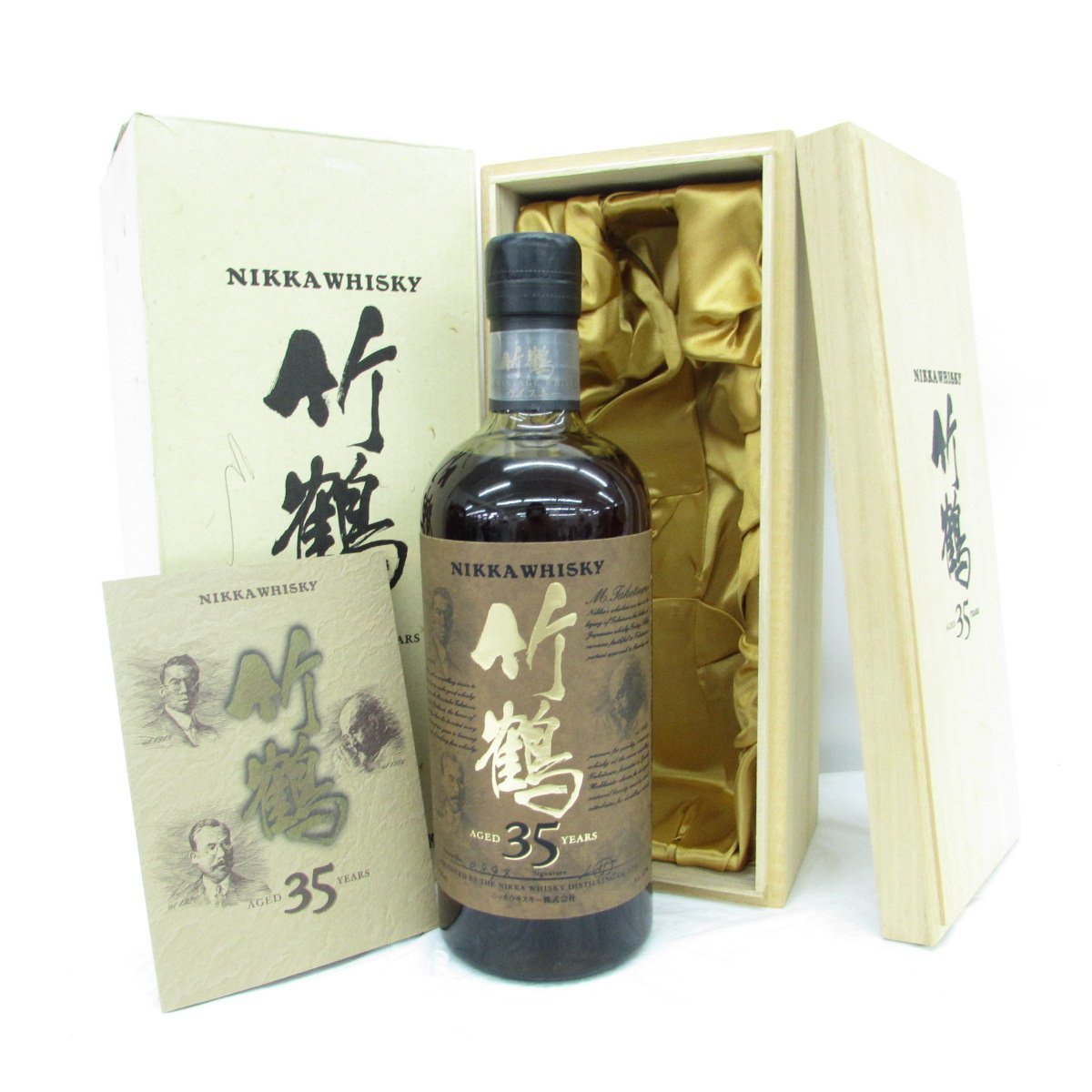 ヤフオク! -「竹鶴 35年」(アルコール) (飲料)の落札相場・落札価格
