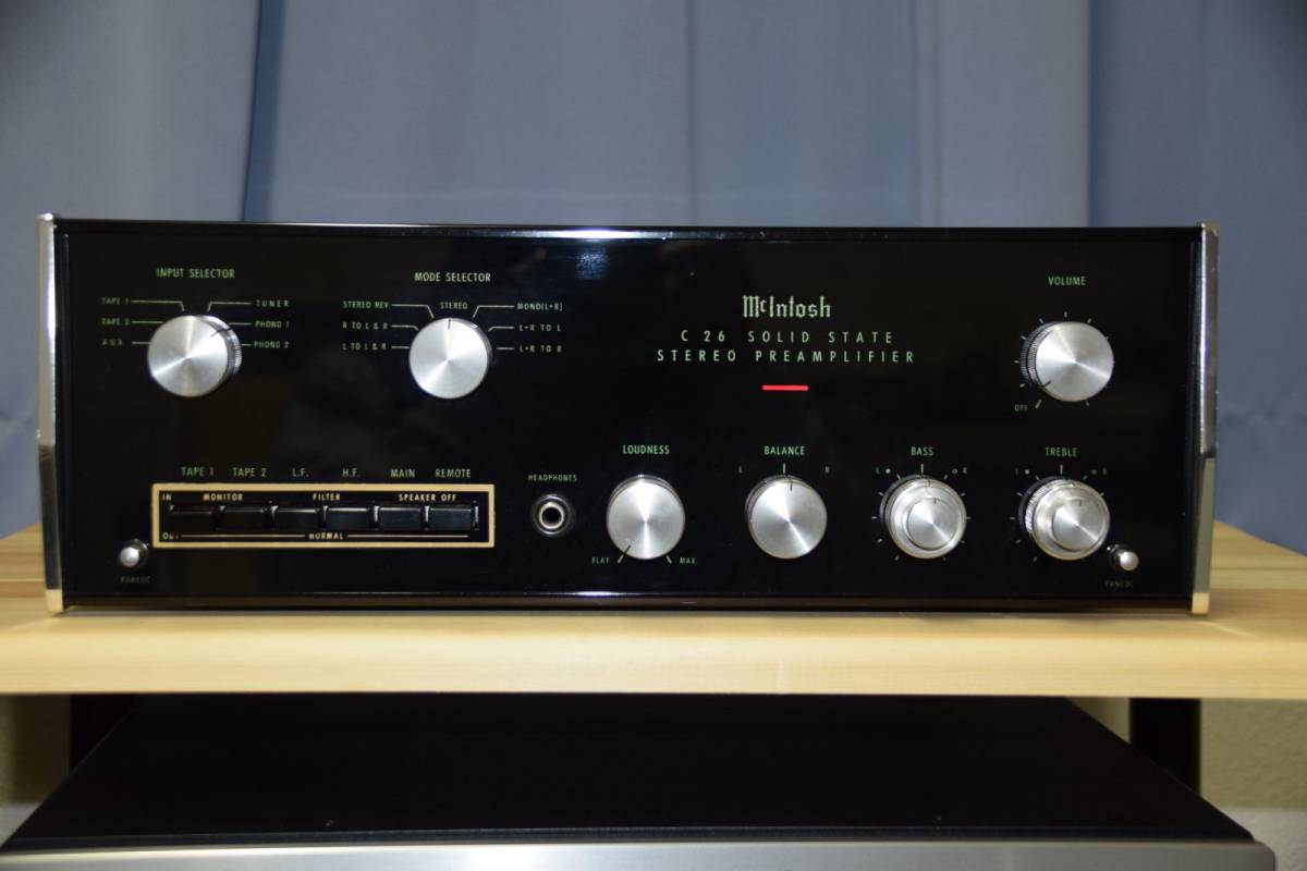 激レア品】McIntosh MCP1アンプ 【人気No.1】 42300円引き www