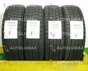 175/65R15 84Q Goodyear ICENAVI7 中古 スタッドレスタイヤ 4本セット 2019年製 グッドイヤー U1254.F